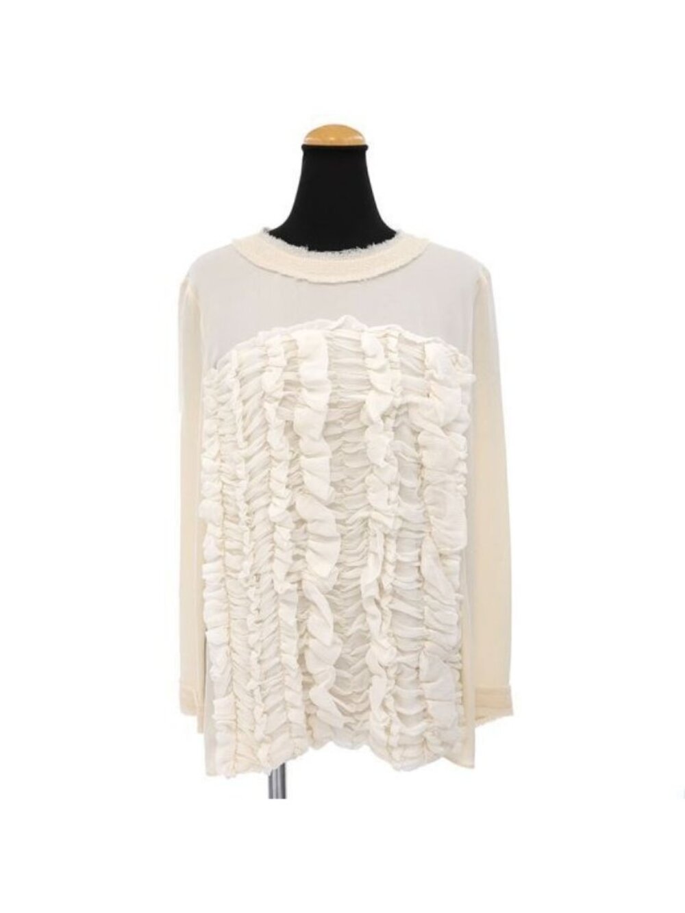 Chanel Blouse Beige